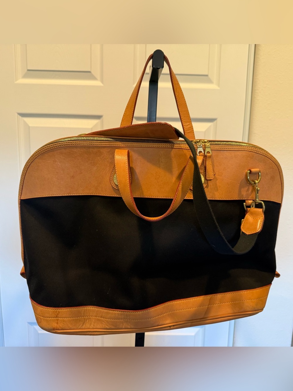 Dooney & Bourne Vintage Weekender Cabriolet Canvas & Leather [SEE CONDITION] - Picture 11 of 15